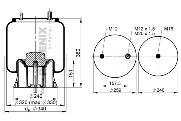 Phoenix Veerbalg 1 DK 22 E-16