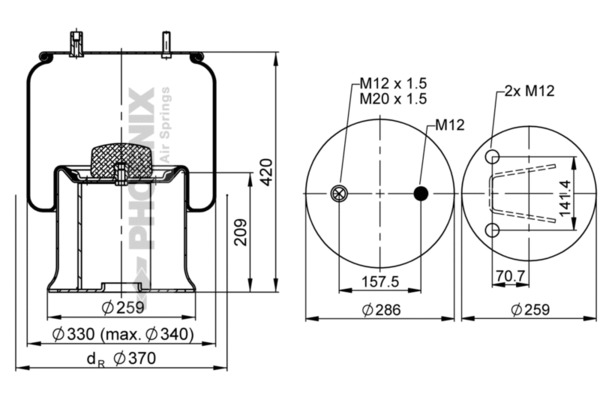 Phoenix Veerbalg 1 DK 28 D-3