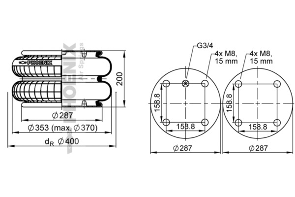 Phoenix Veerbalg SP 2 B 34 R