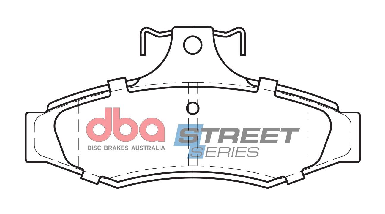 Remblokset Dba Australia DB1204SS