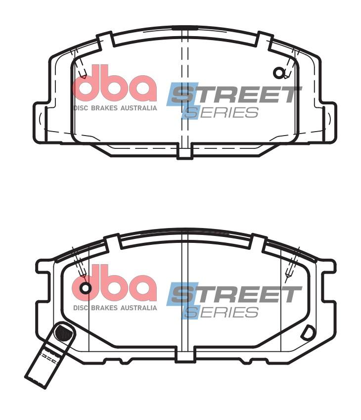 Remblokset Dba Australia DB1208SS