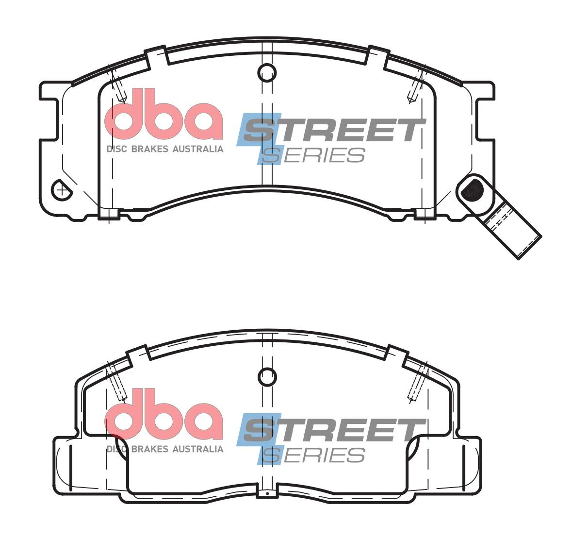 Remblokset Dba Australia DB1215SS