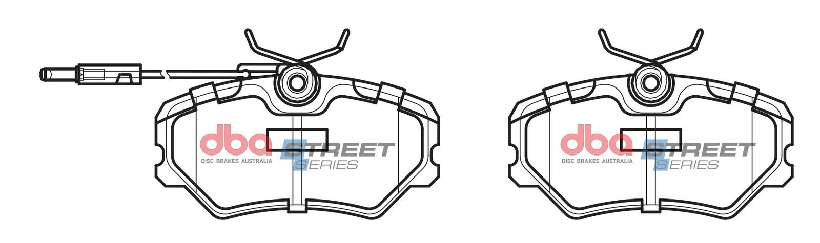 Remblokset Dba Australia DB1258SS