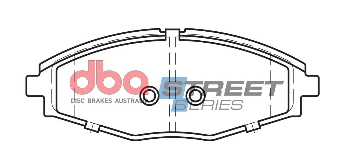 Remblokset Dba Australia DB1368SS