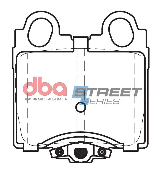 Remblokset Dba Australia DB1416SS