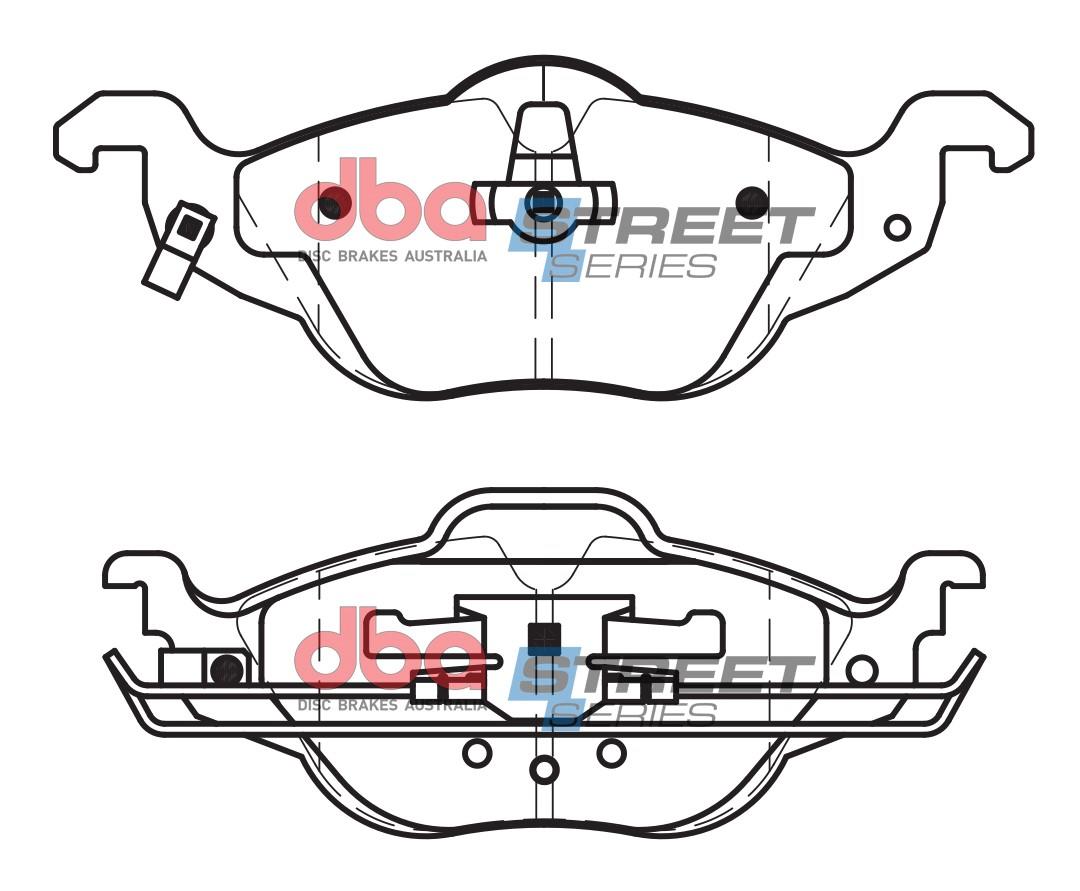 Remblokset Dba Australia DB1424SS