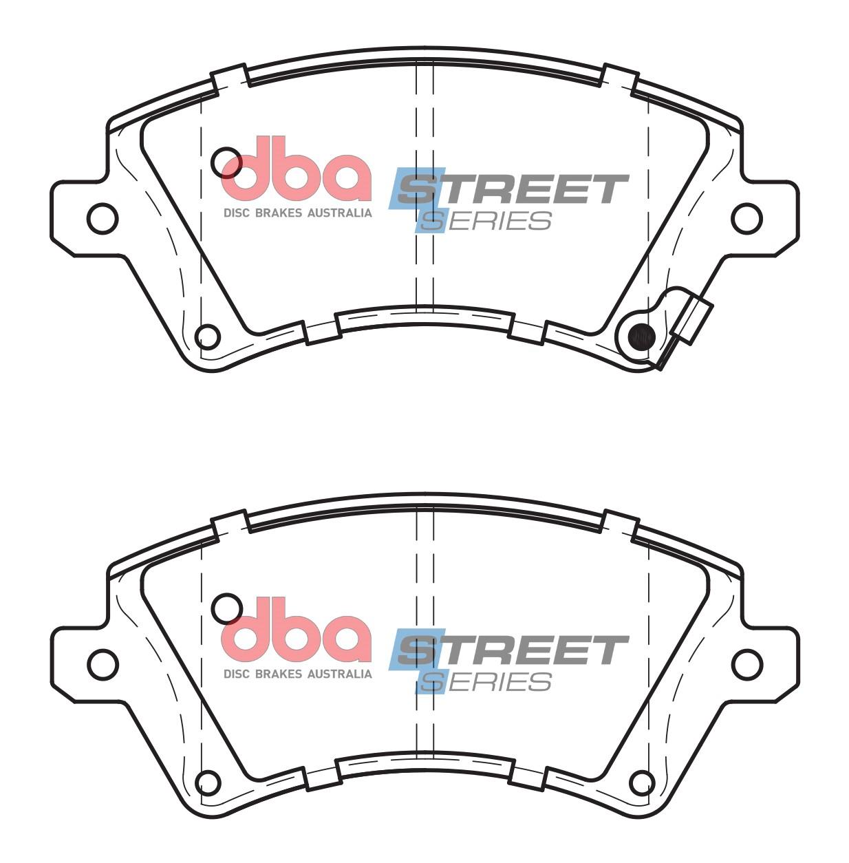 Remblokset Dba Australia DB1714SS