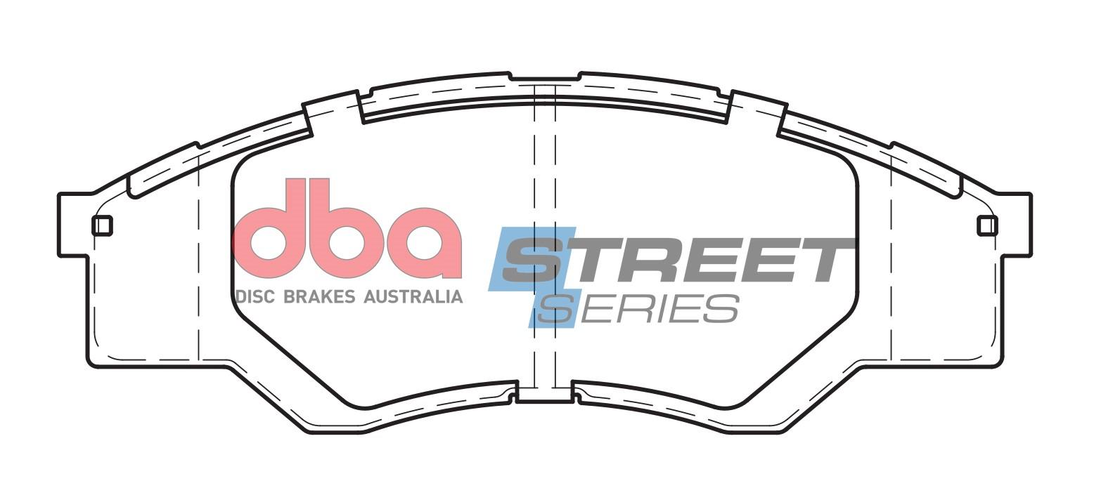 Remblokset Dba Australia DB1741SS