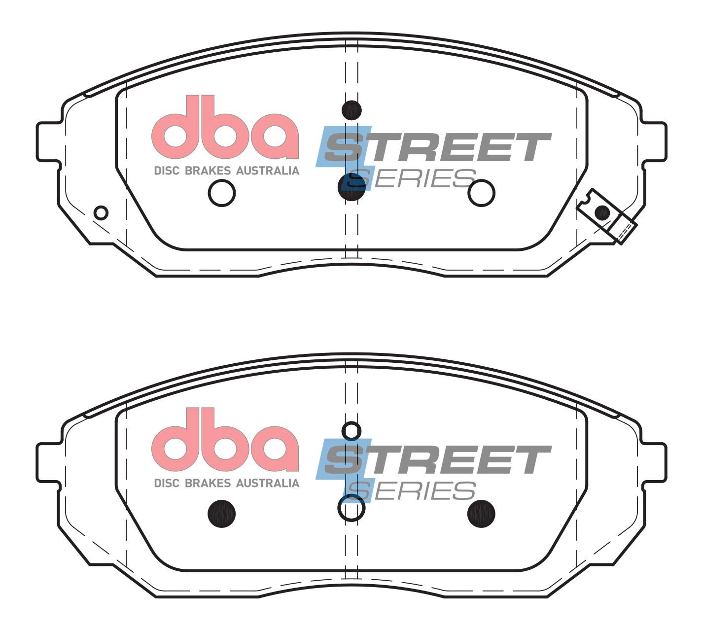 Remblokset Dba Australia DB1815SS