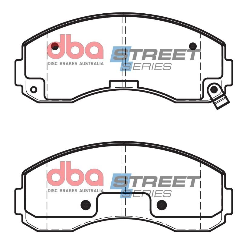 Remblokset Dba Australia DB1817SS