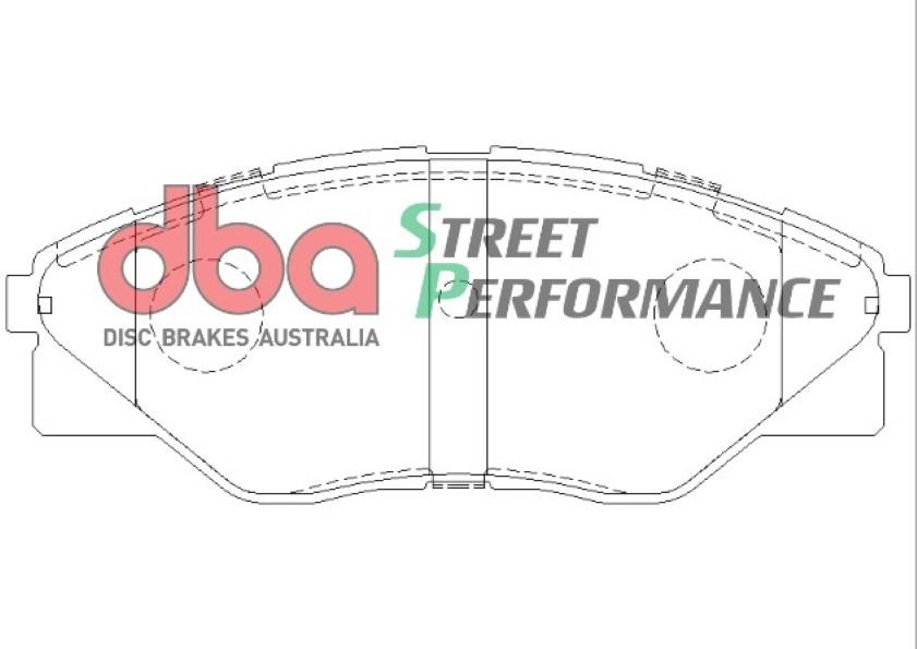 Remblokset Dba Australia DB1985SP