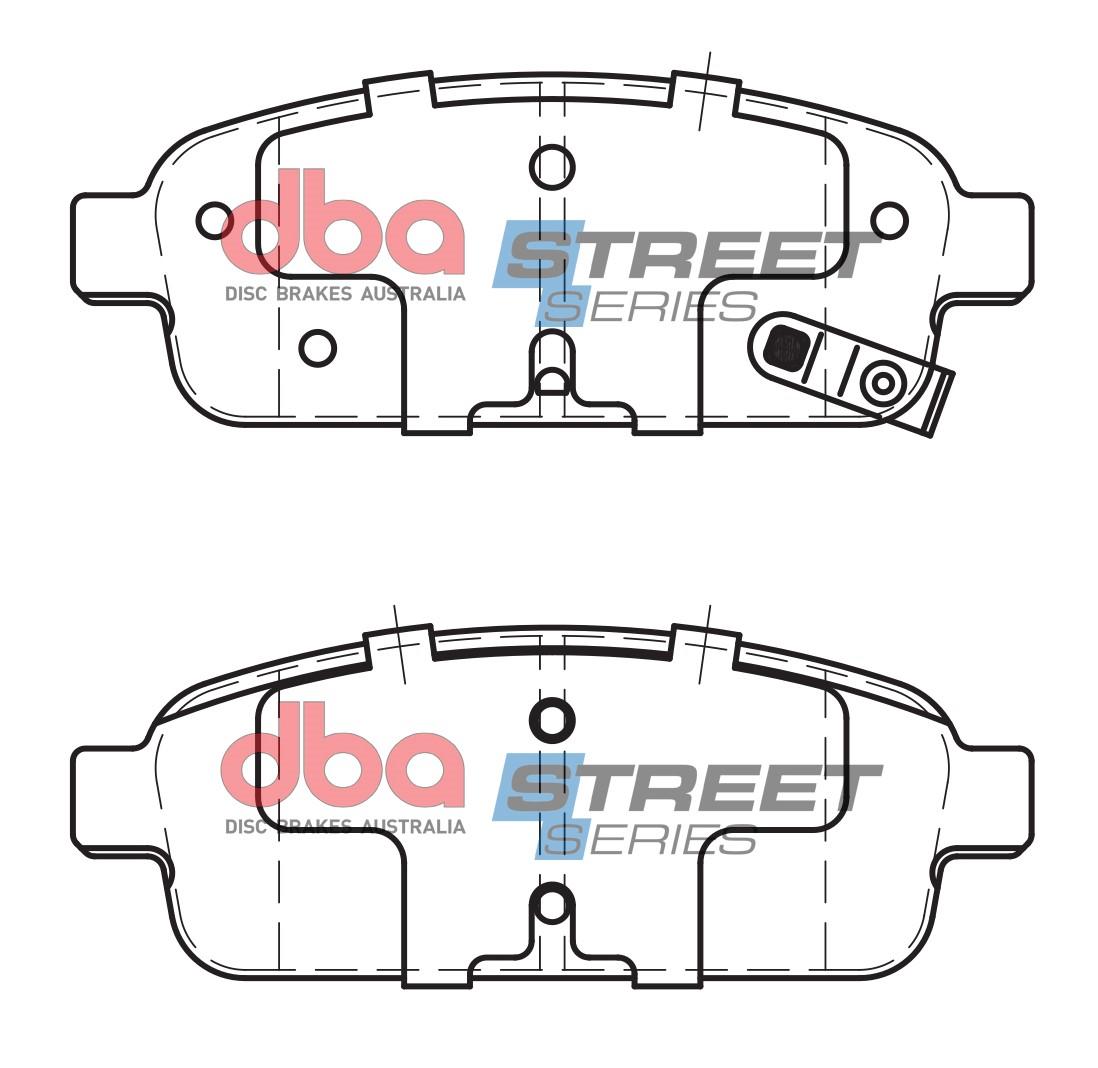 Remblokset Dba Australia DB1990SS