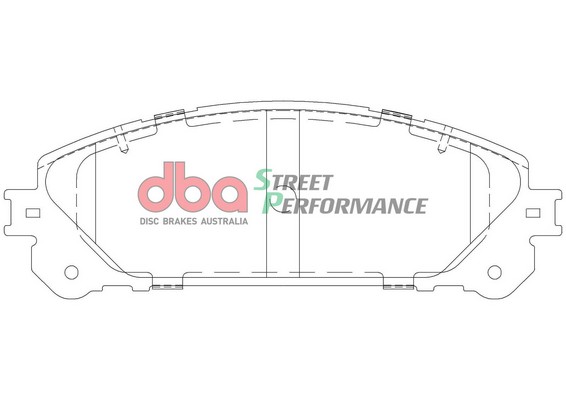 Remblokset Dba Australia DB2004SP