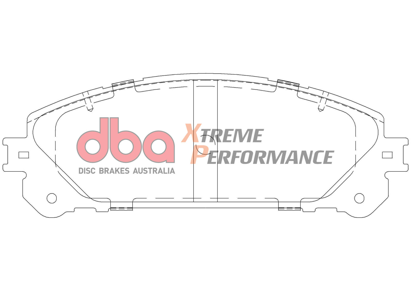 Remblokset Dba Australia DB2004XP