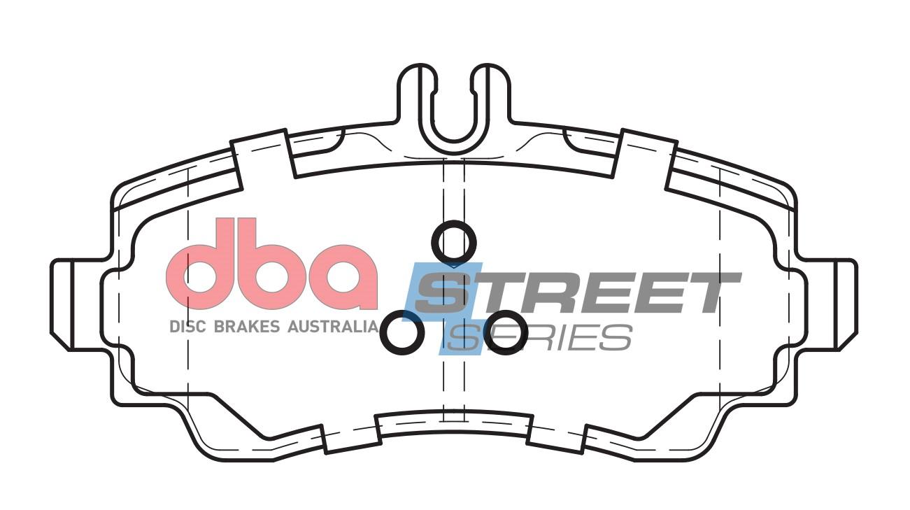 Remblokset Dba Australia DB2021SS