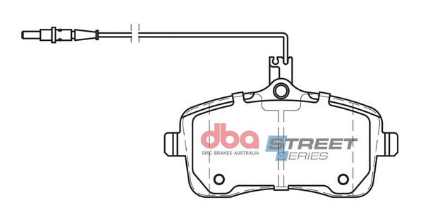 Remblokset Dba Australia DB2025SS