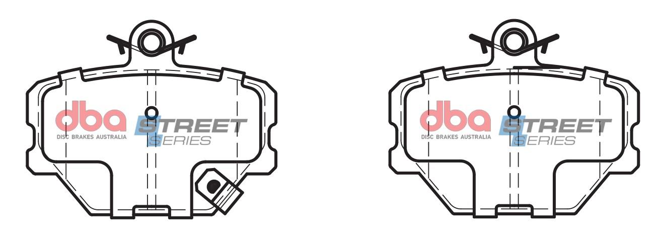 Remblokset Dba Australia DB2030SS