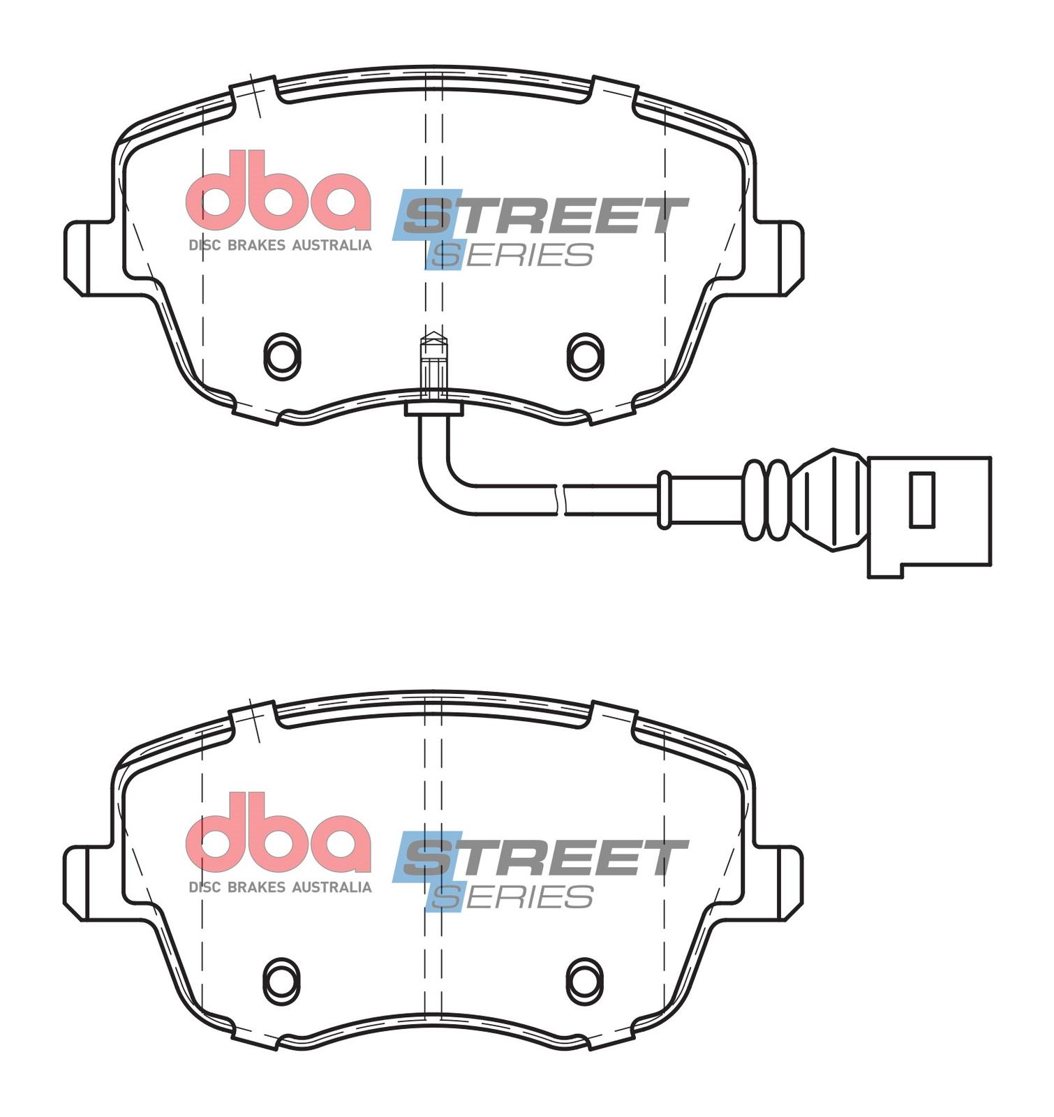 Remblokset Dba Australia DB2032SS