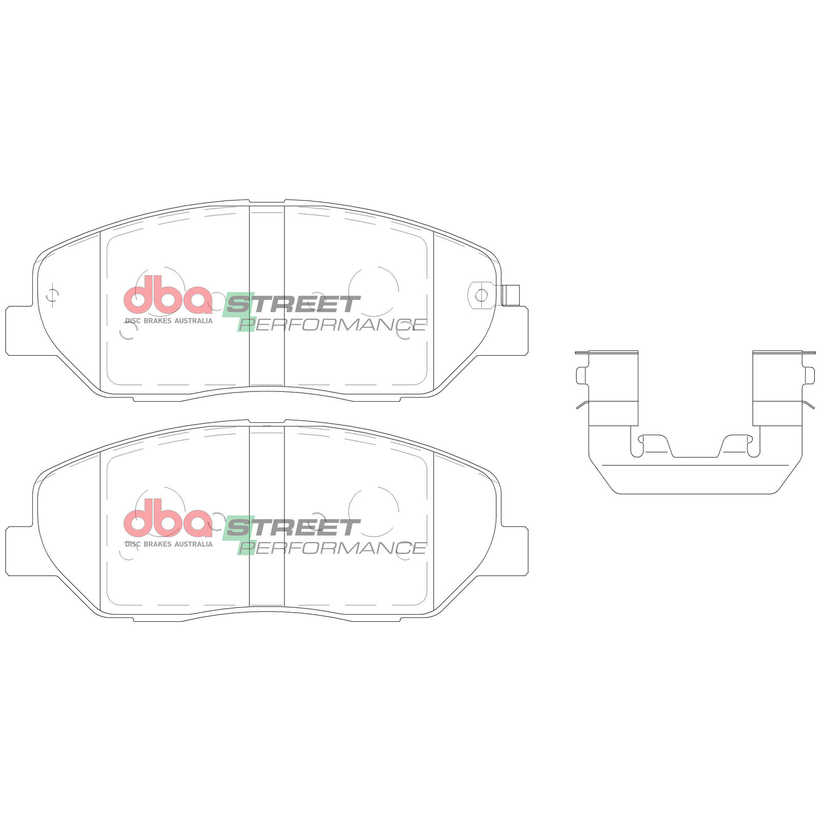 Remblokset Dba Australia DB2034SP