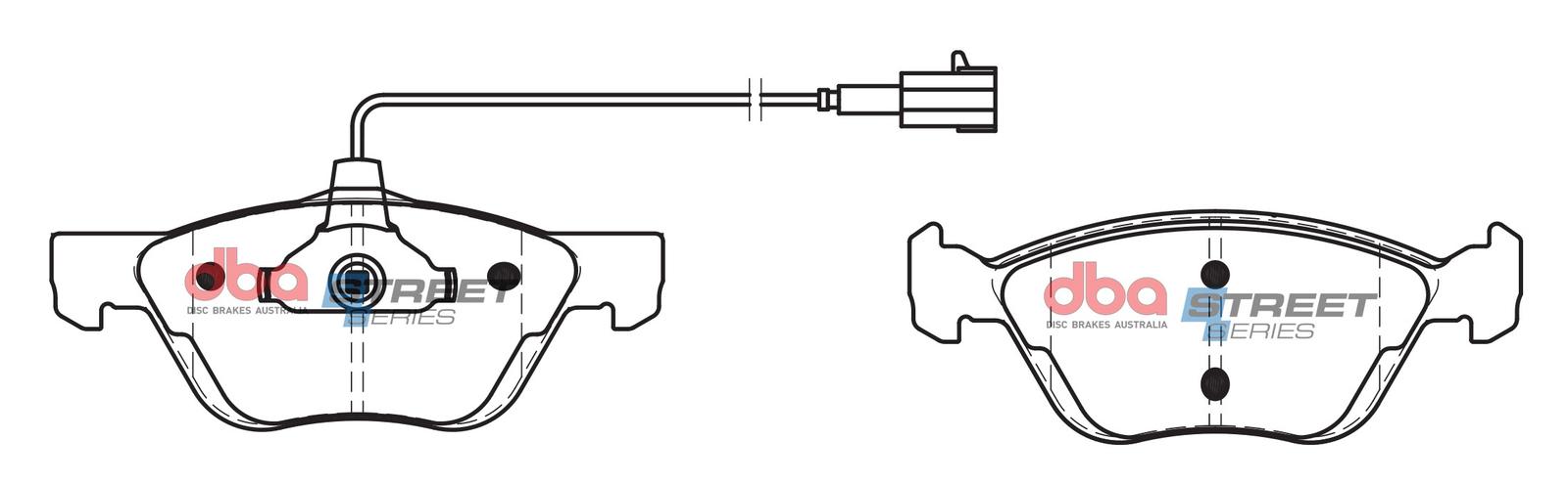 Remblokset Dba Australia DB2037SS