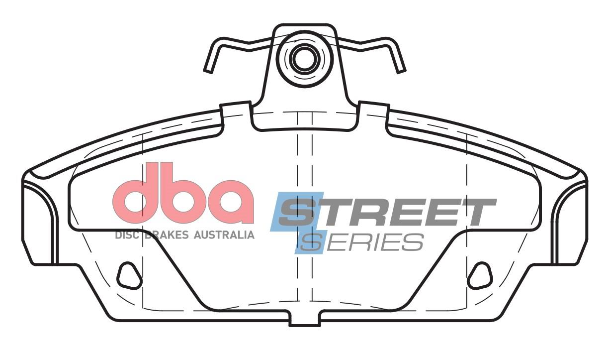 Remblokset Dba Australia DB2053SS