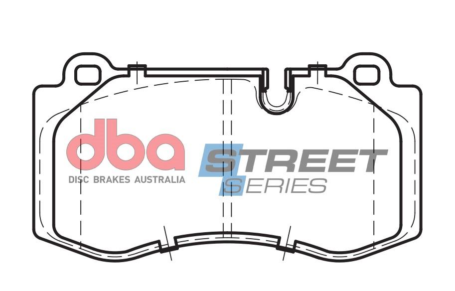 Remblokset Dba Australia DB2057SS