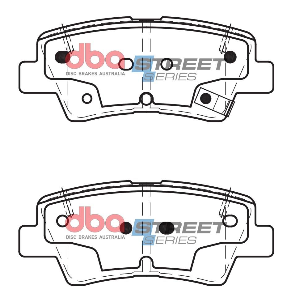 Remblokset Dba Australia DB2076SS