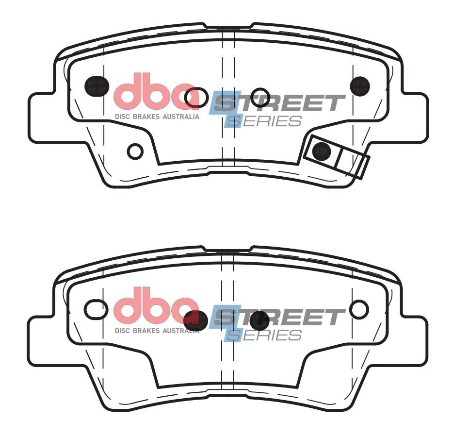 Remblokset Dba Australia DB2088SS
