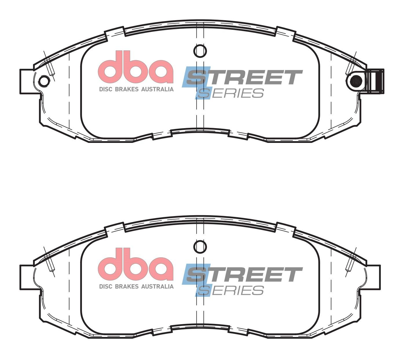 Remblokset Dba Australia DB2160SS