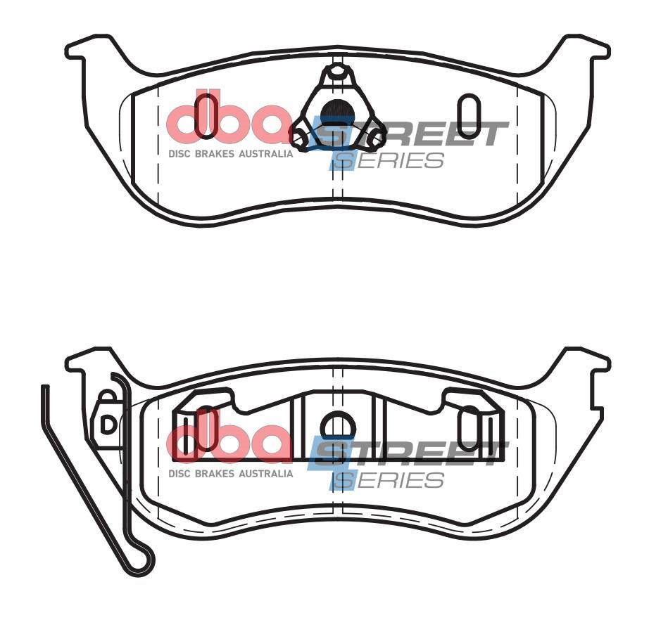 Remblokset Dba Australia DB2163SS