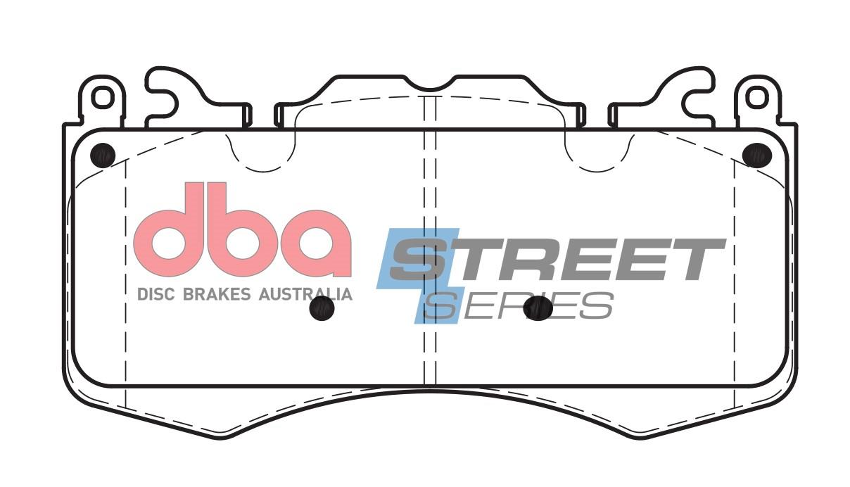 Remblokset Dba Australia DB2204SS