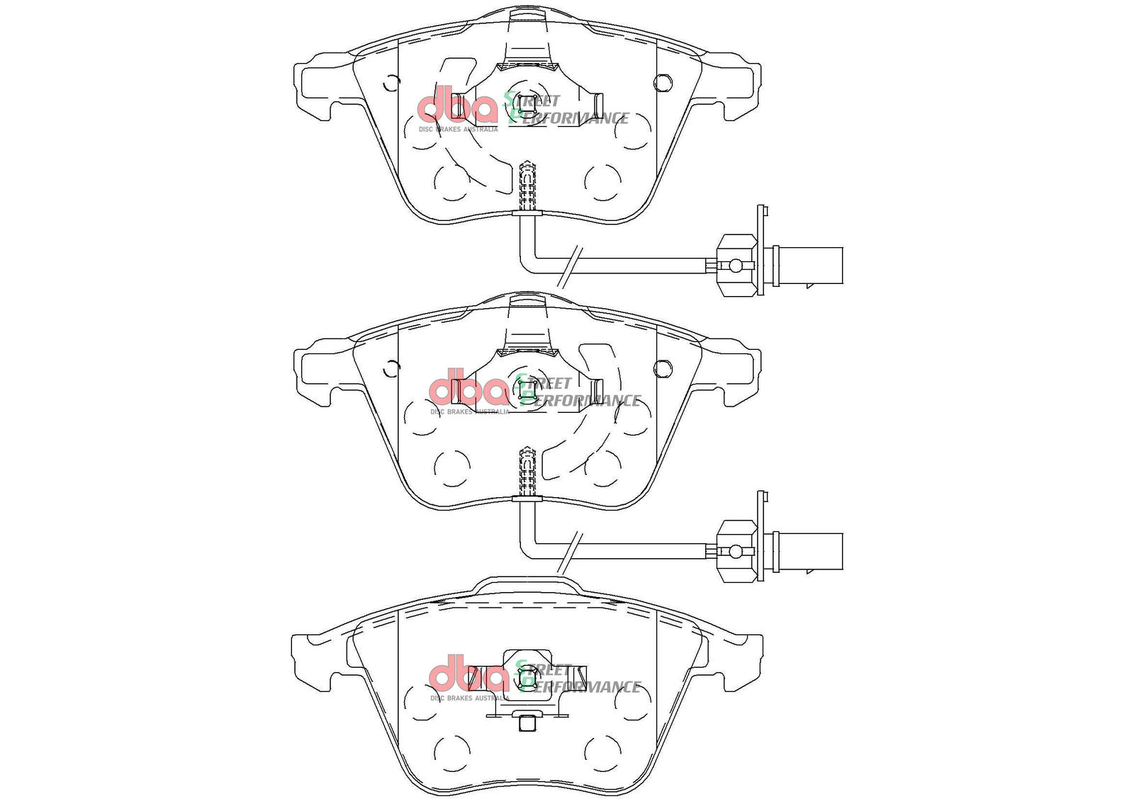 Remblokset Dba Australia DB2210SP