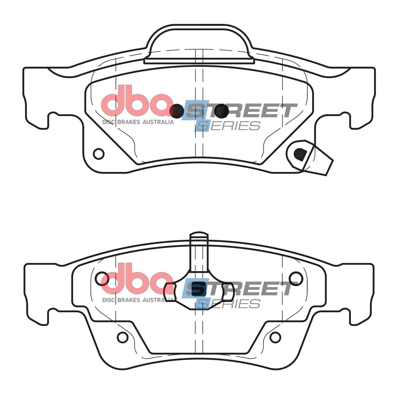 Remblokset Dba Australia DB2217SS