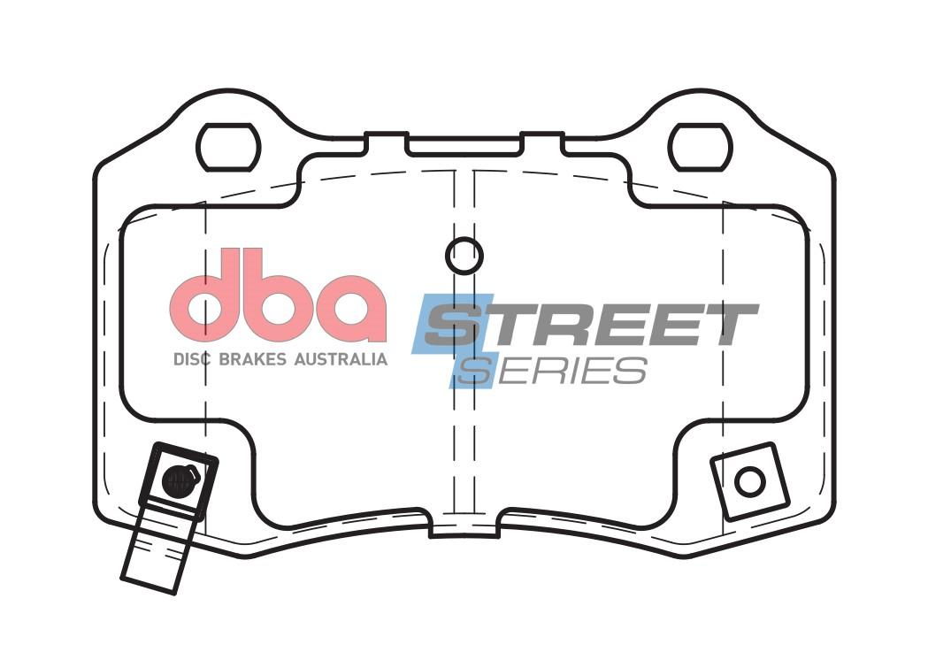 Remblokset Dba Australia DB2260SS