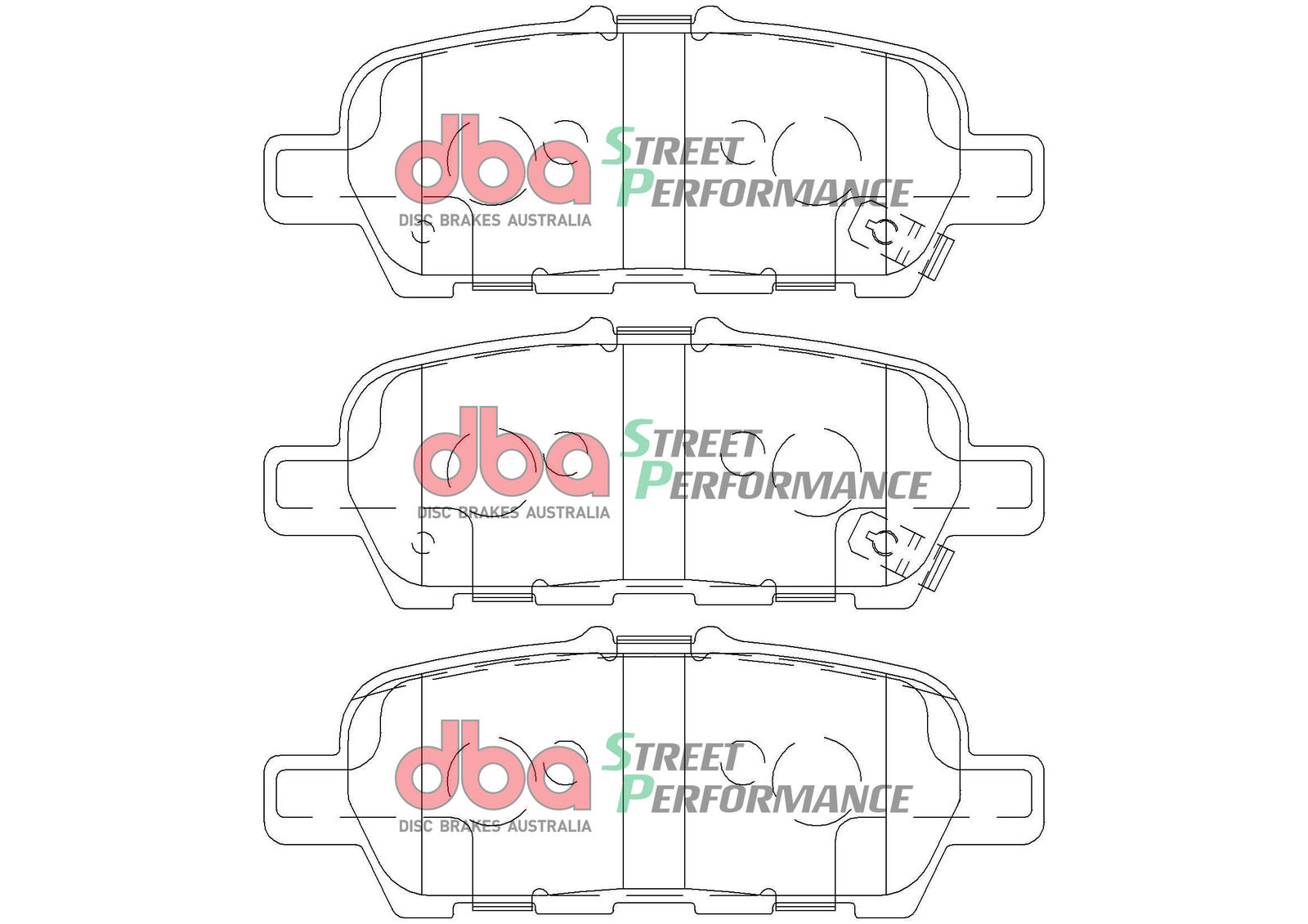 Remblokset Dba Australia DB2340SP