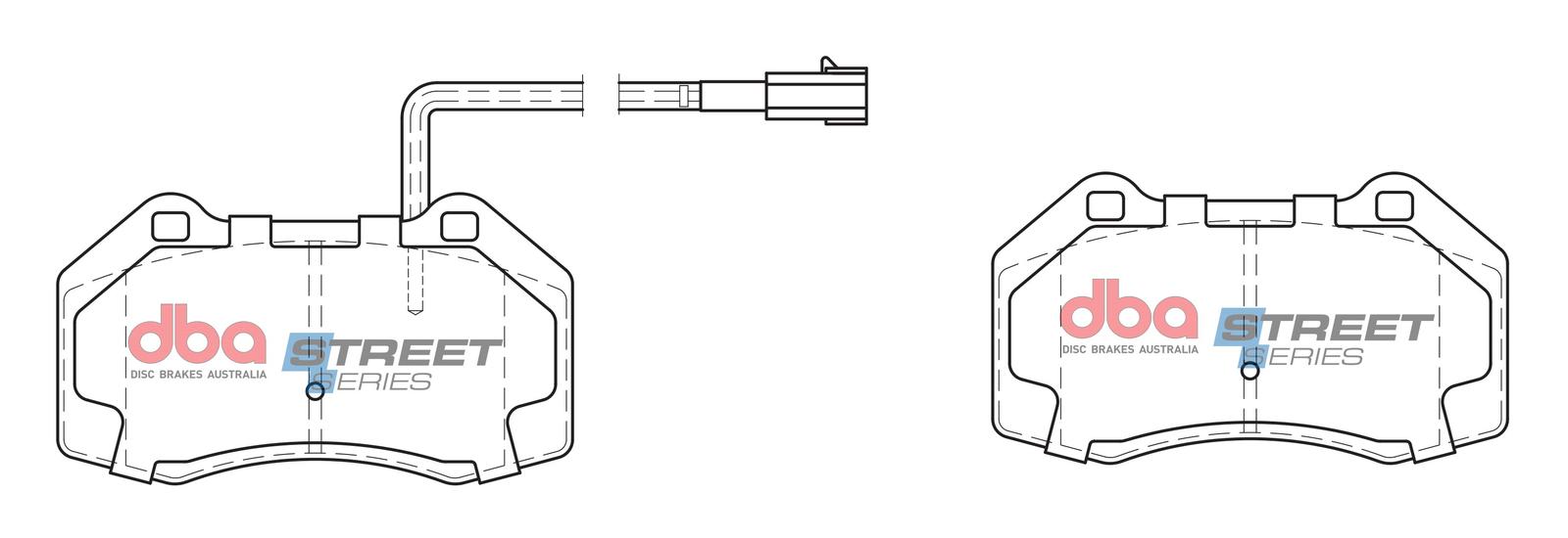 Remblokset Dba Australia DB2386SS