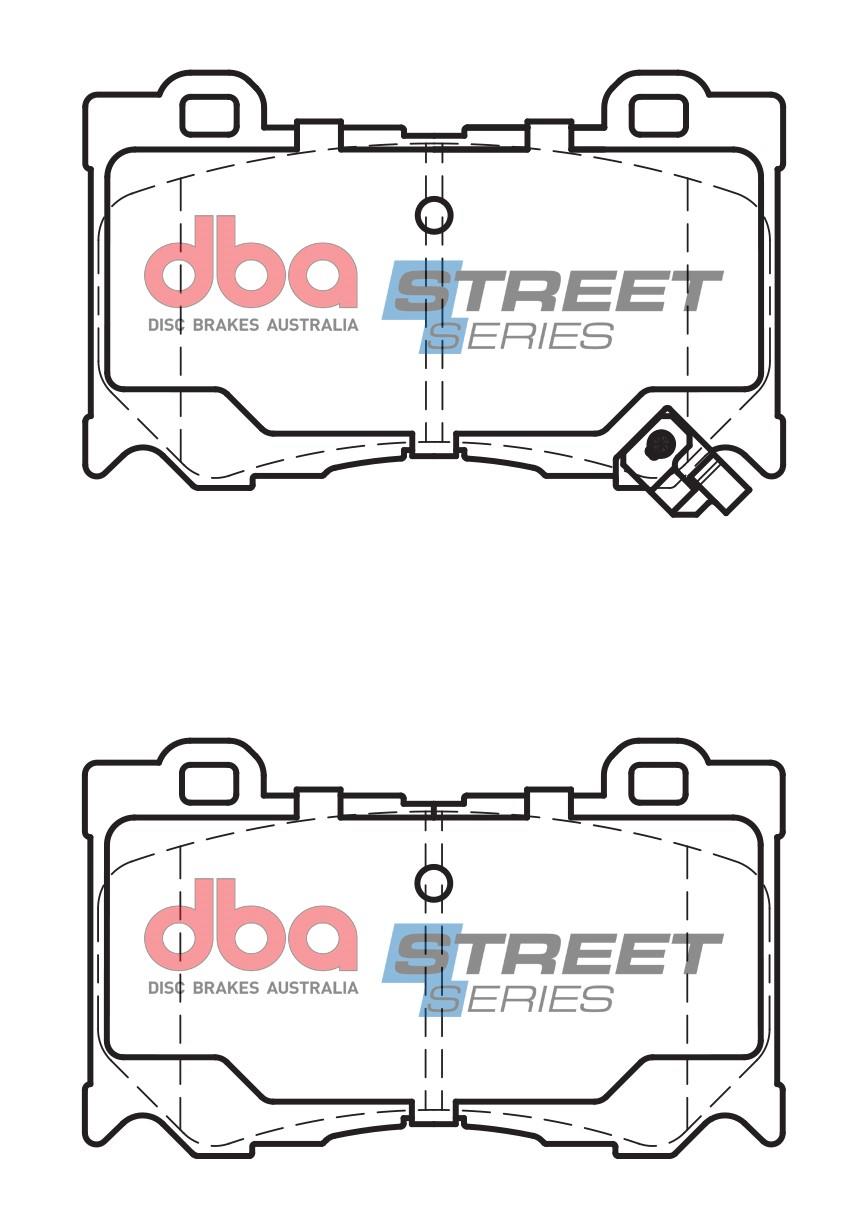 Remblokset Dba Australia DB2400SS