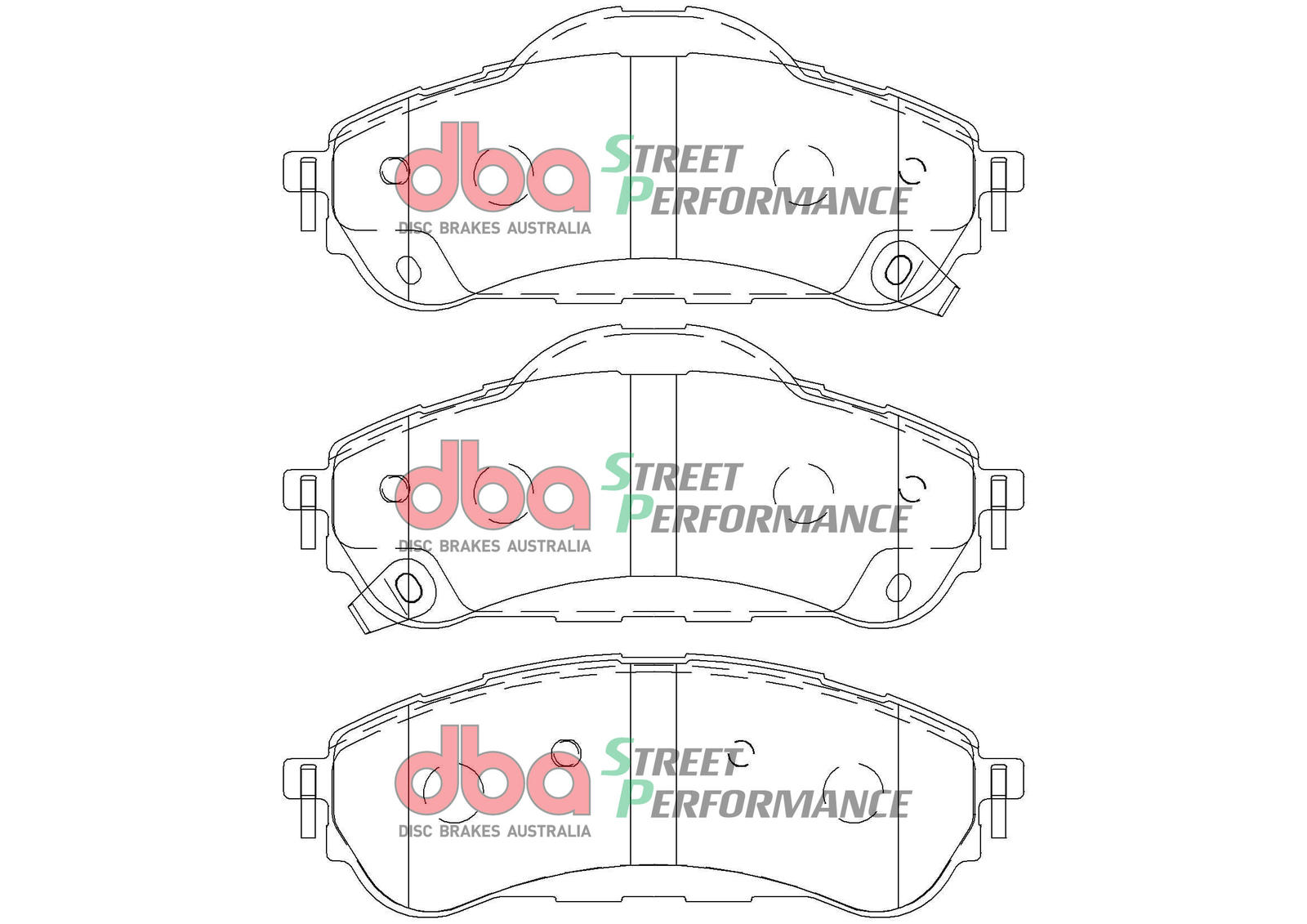 Remblokset Dba Australia DB2411SP