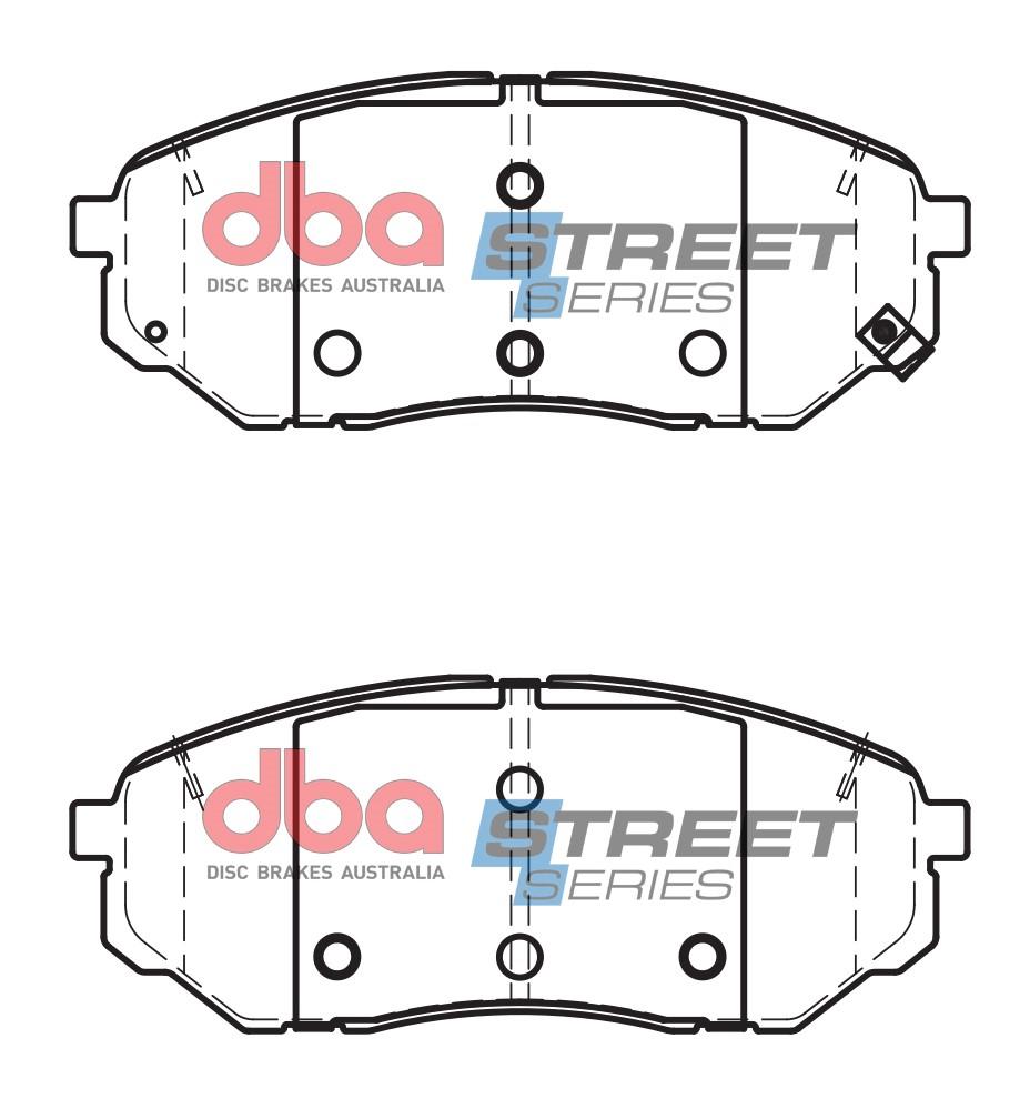 Remblokset Dba Australia DB2446SS