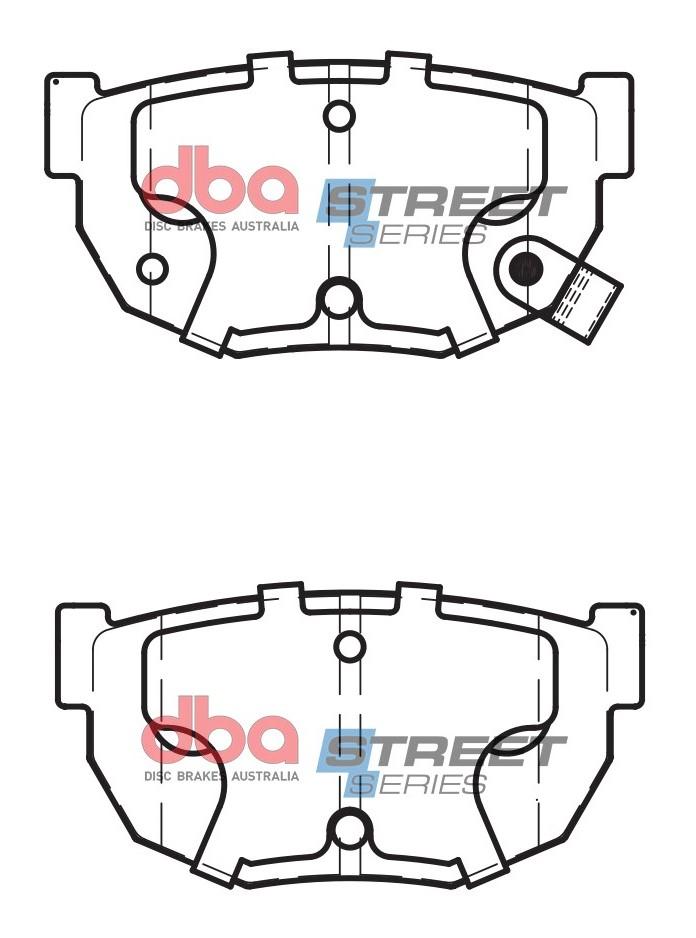 Remblokset Dba Australia DB325SS