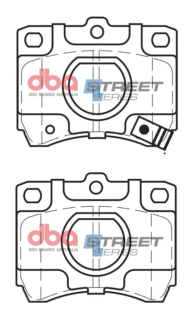 Remblokset Dba Australia DB442SS