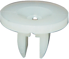 Bevestigingsclip voor sier- en beschermingslijst Restagraf 10352