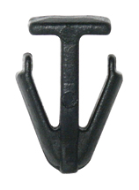 Bevestigingsclip voor sier- en beschermingslijst Restagraf 11784