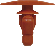 Bevestigingsclip voor sier- en beschermingslijst Restagraf 12773