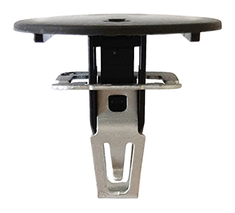 Bevestigingsclip voor sier- en beschermingslijst Restagraf 130227