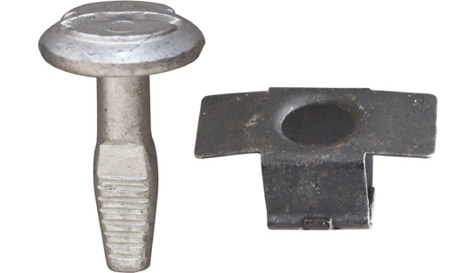 Bevestigingsclip voor sier- en beschermingslijst Restagraf 1465