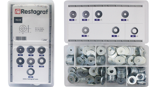 Afstandsschijf Restagraf 70119