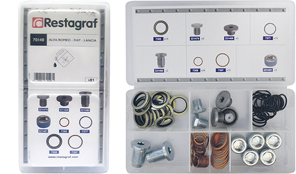 Olie aftapplug / carterplug Restagraf 70148