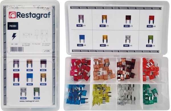 Zekeringenset Restagraf 70201
