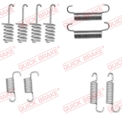 Rem montageset Quick Brake 105-0004